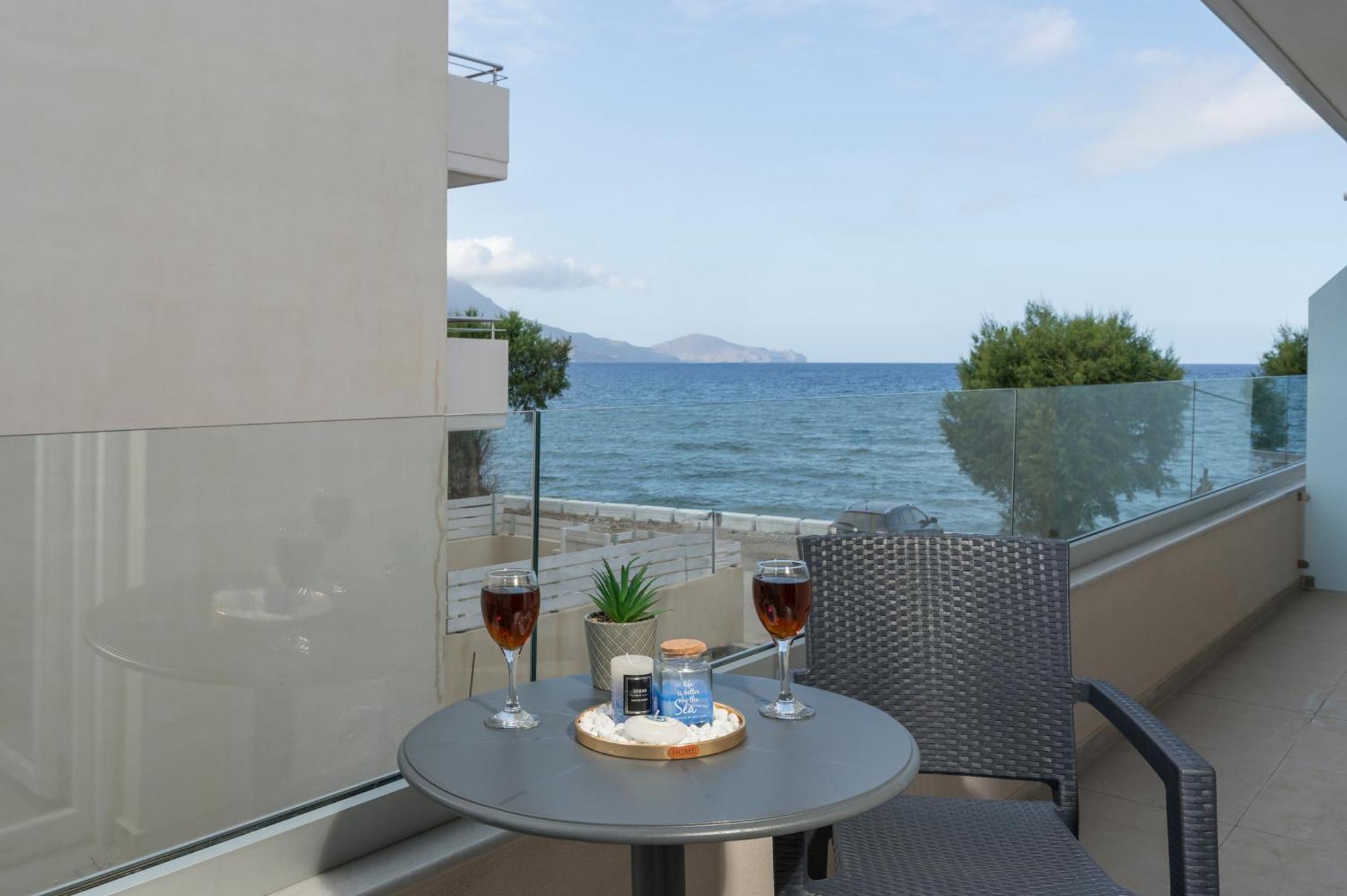 Alexia Seaview Apartments Киссамос Экстерьер фото