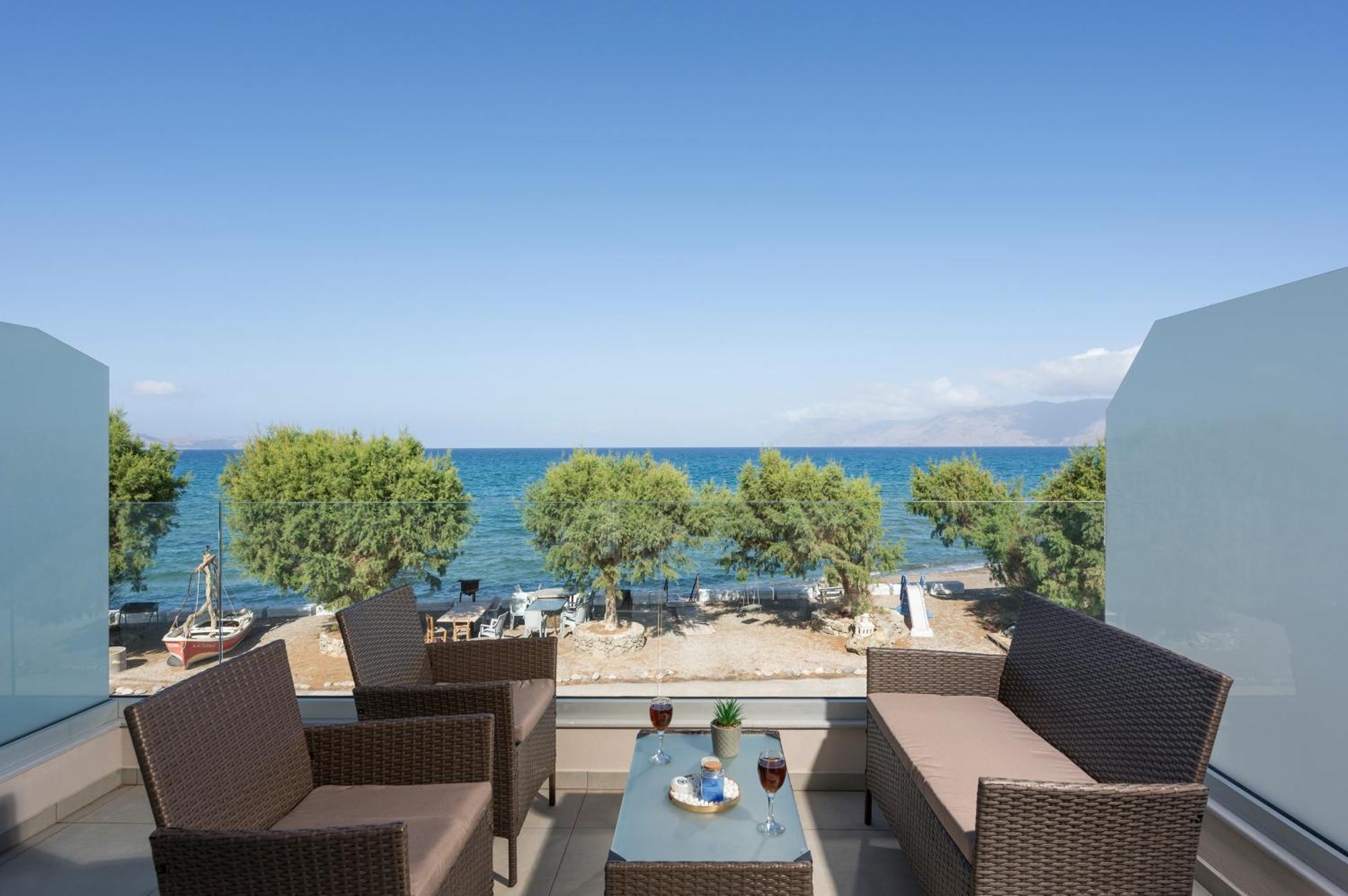 Alexia Seaview Apartments Киссамос Экстерьер фото