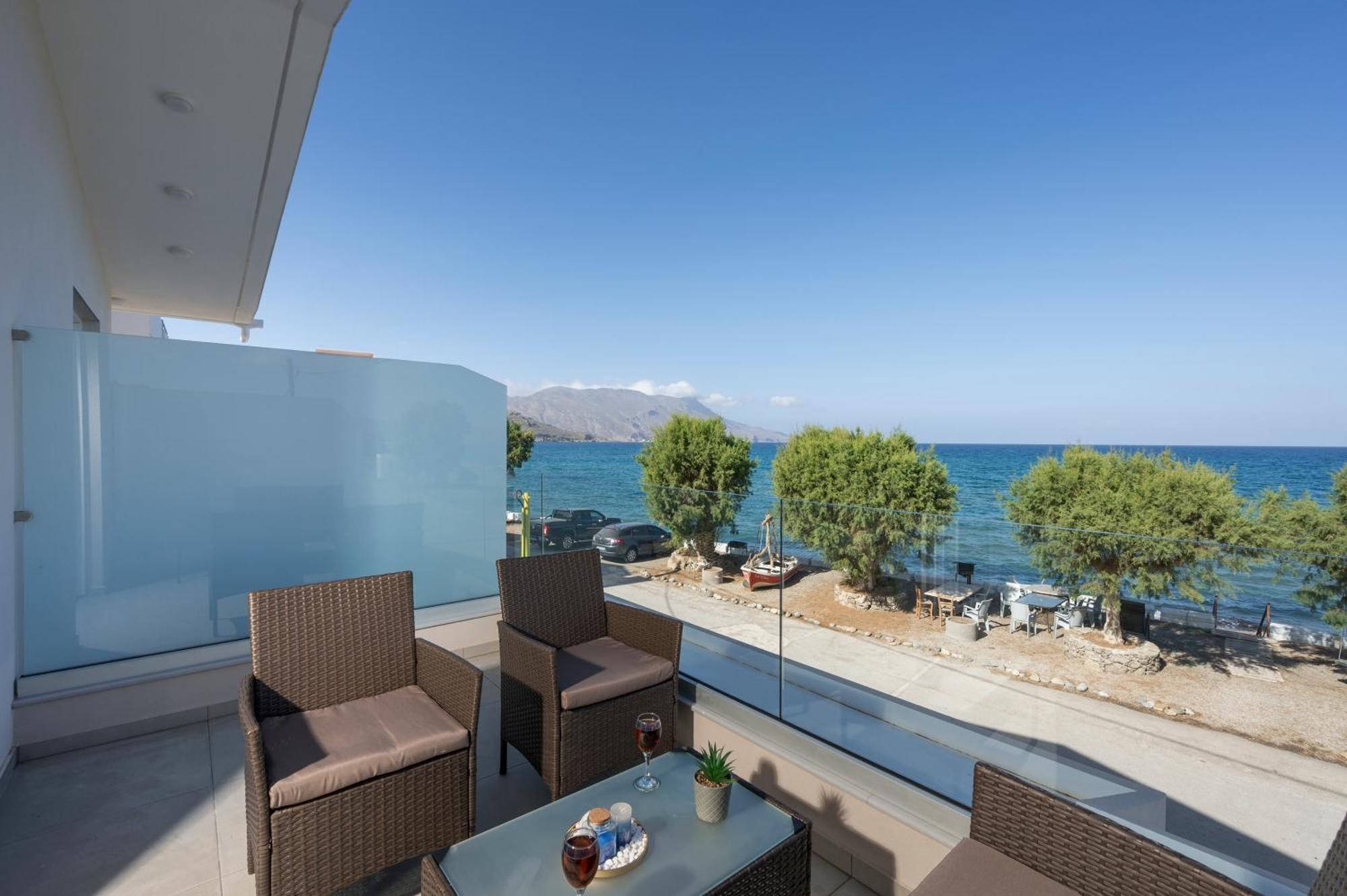 Alexia Seaview Apartments Киссамос Экстерьер фото